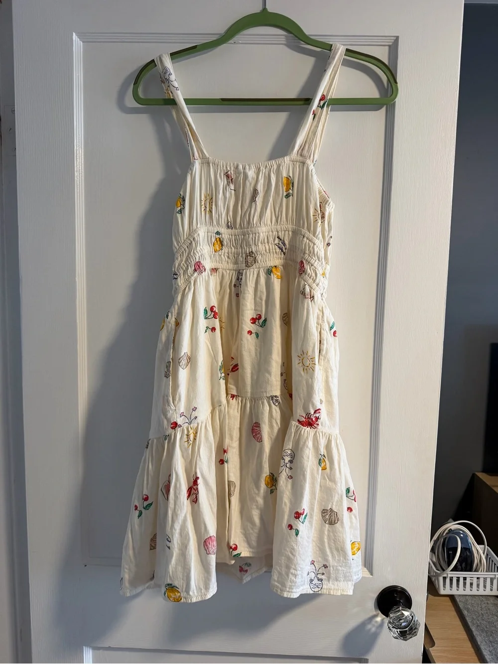 Gap smocked summer print mini Sundress